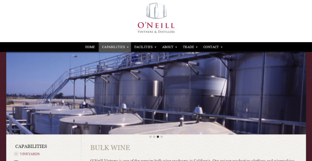 ONeill bulk wine